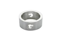 Anello Gucci Donna Ground 10mm in Acciaio 190528-11 - 190528-11